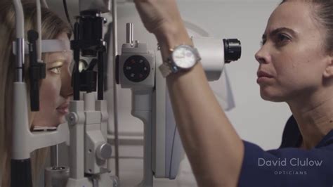 david clulow sight test at home